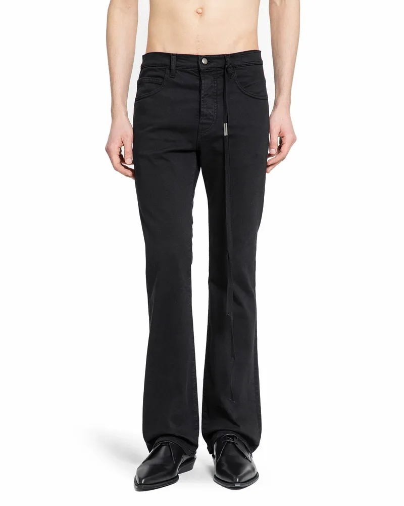 Ann Demeulemeester Jonas 5 pocket bootcut jeans Black