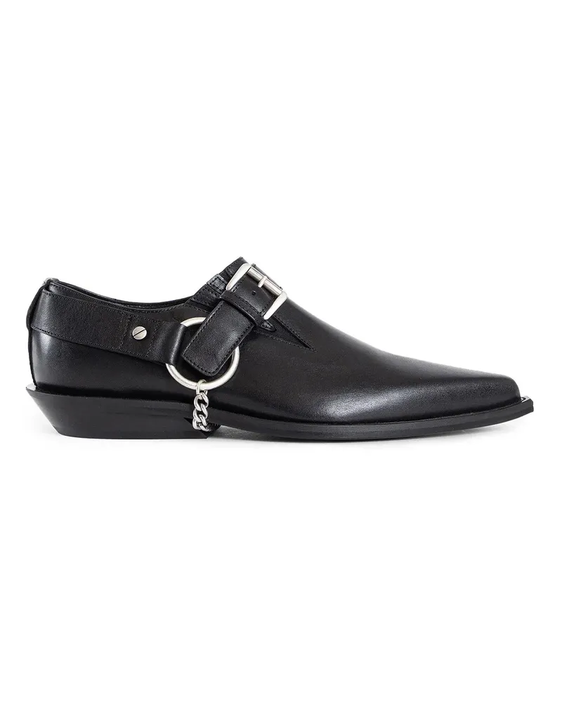 Ann Demeulemeester Danby Pointy Cowboy Shoes Black