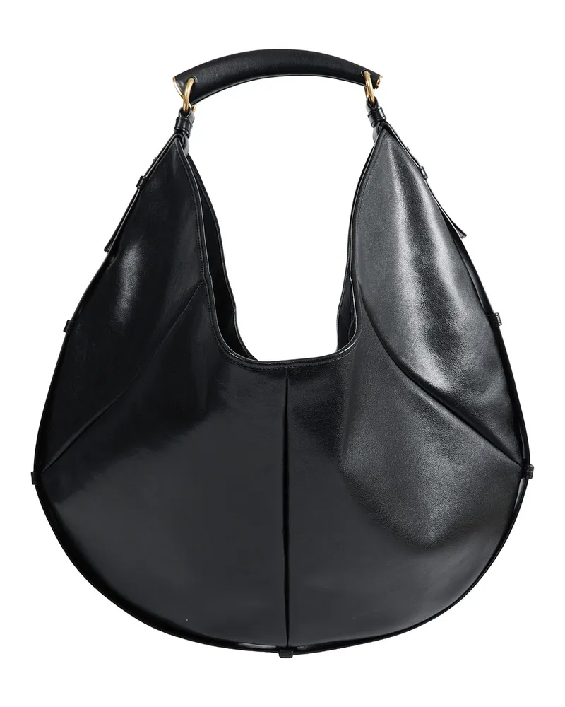 Saint Laurent Large Leather Mombasa Black