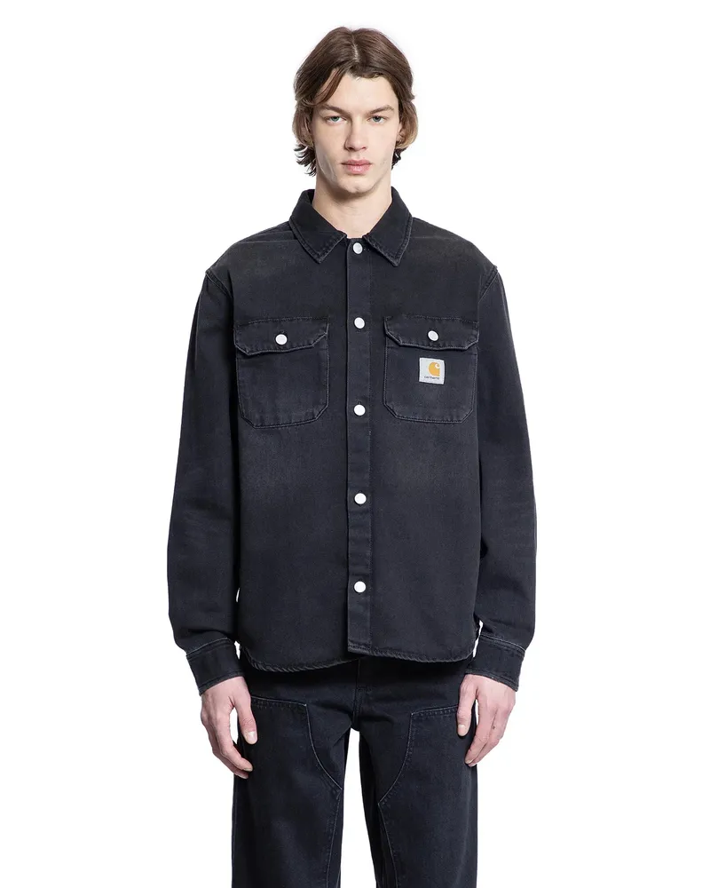 Carhartt WIP Harvey Shirt Jacket Black