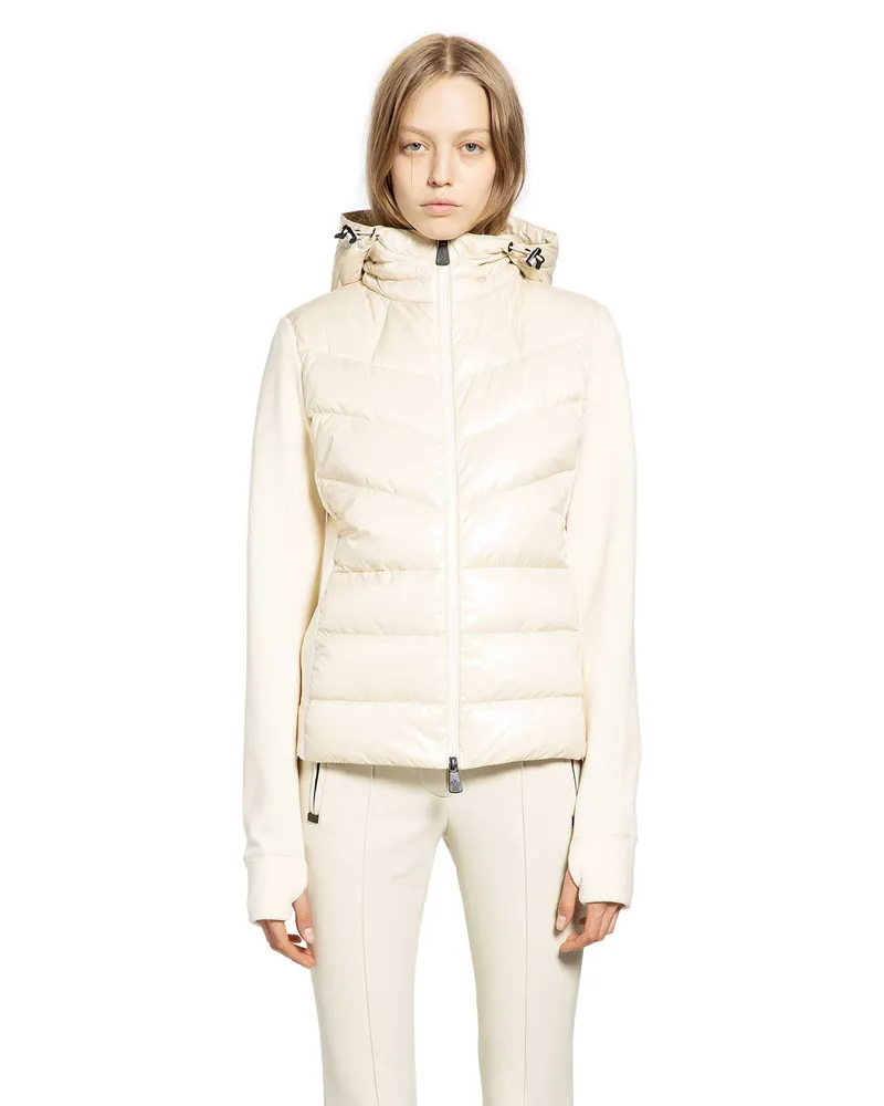 Moncler WOMAN BEIGE KNITWEAR Beige