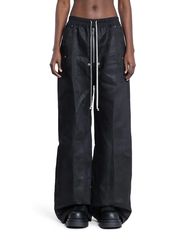Rick Owens Pantaloni larghi Bela di Hollywood Black