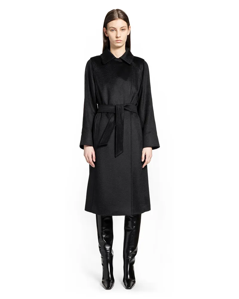 Max Mara Manuela Icon Coat Black