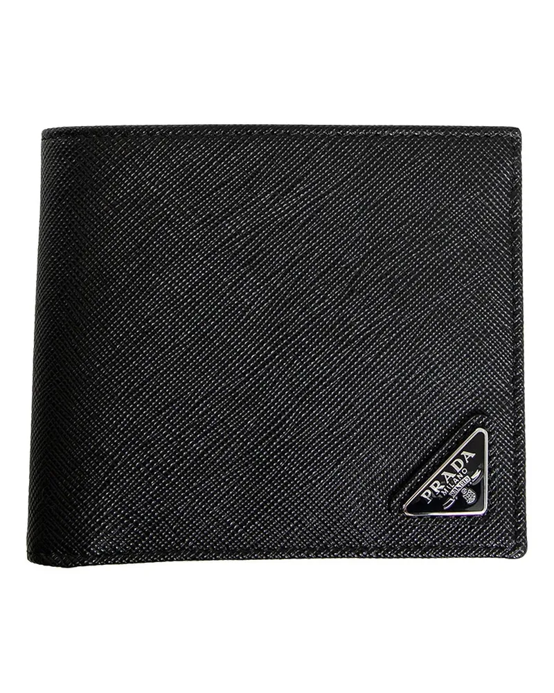 Prada Saffiano Leather Wallet Black