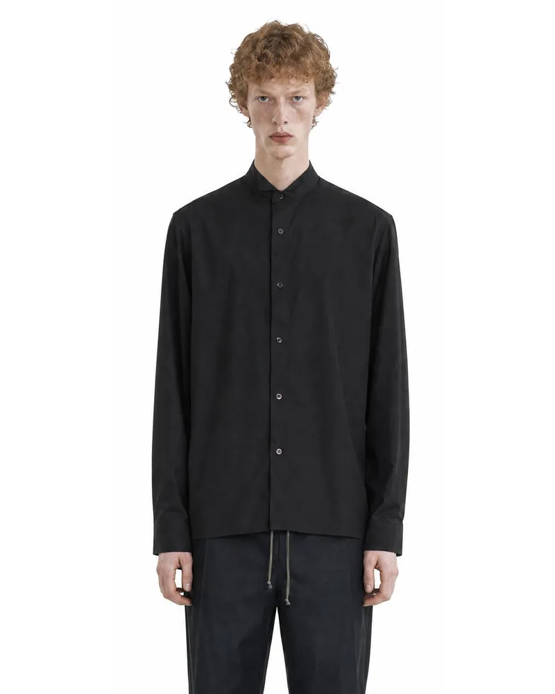 Maison Margiela Cotton Poplin Shirt Black