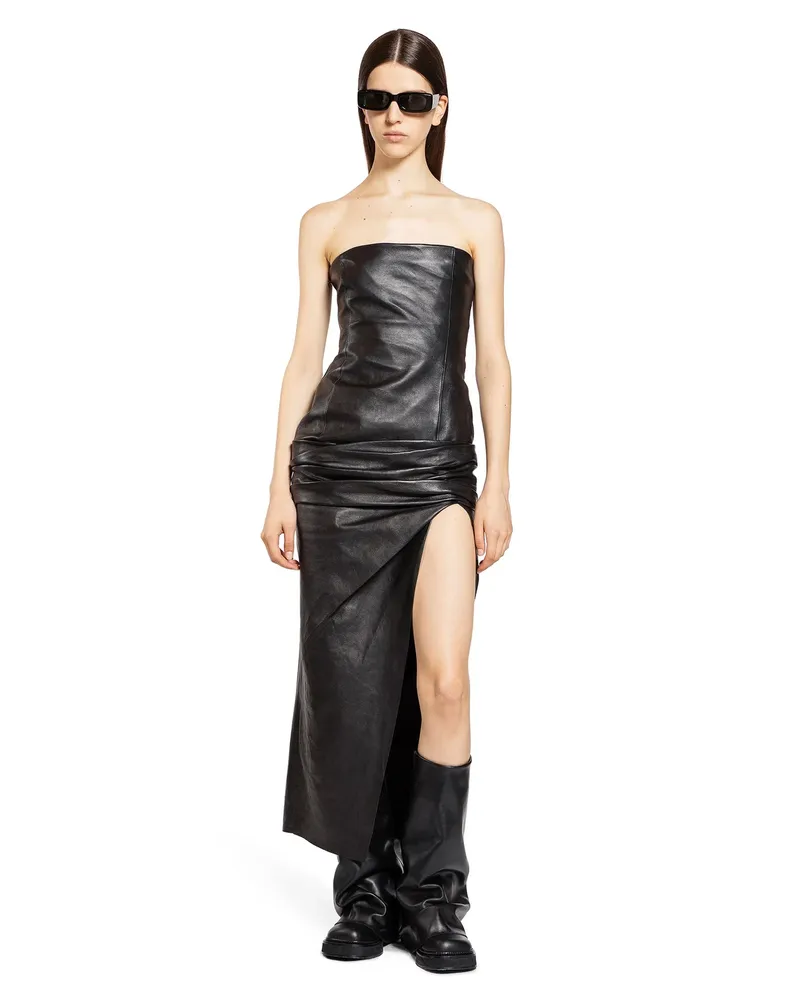 ATTICO Vestito Midi Black
