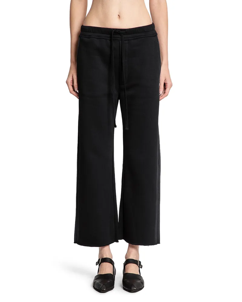 THOM KROM cropped sweatpants Black