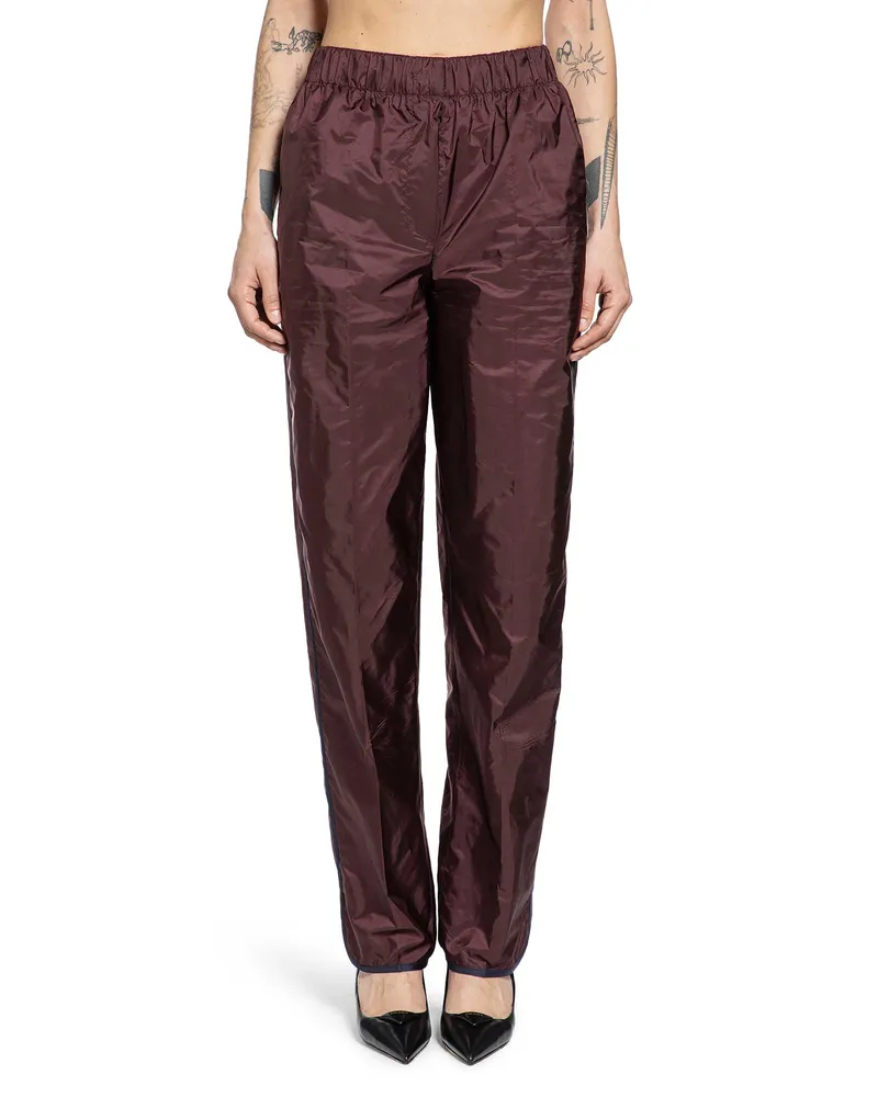 Prada Re-Nylon Pants Red