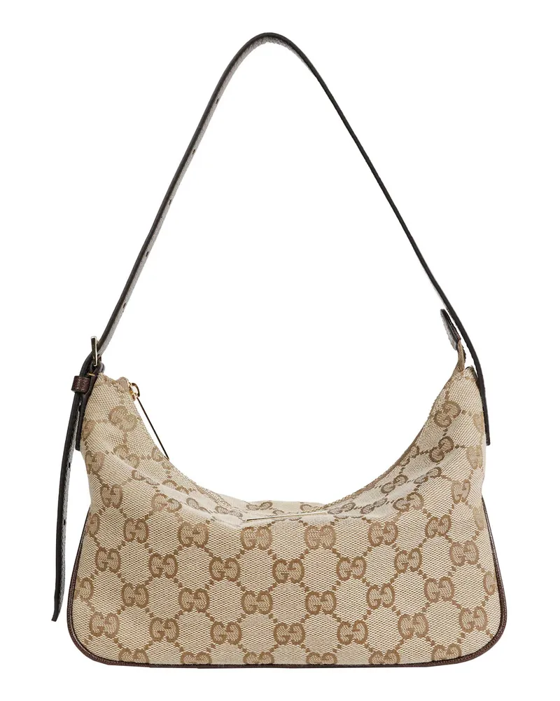 Gucci Lady Lunetta Small Shoulder Bag Beige