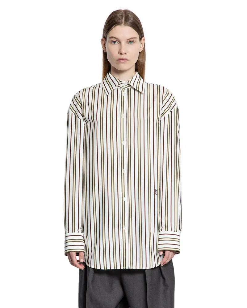 Saint Laurent WOMAN MULTICOLOR SHIRTS Multicolor