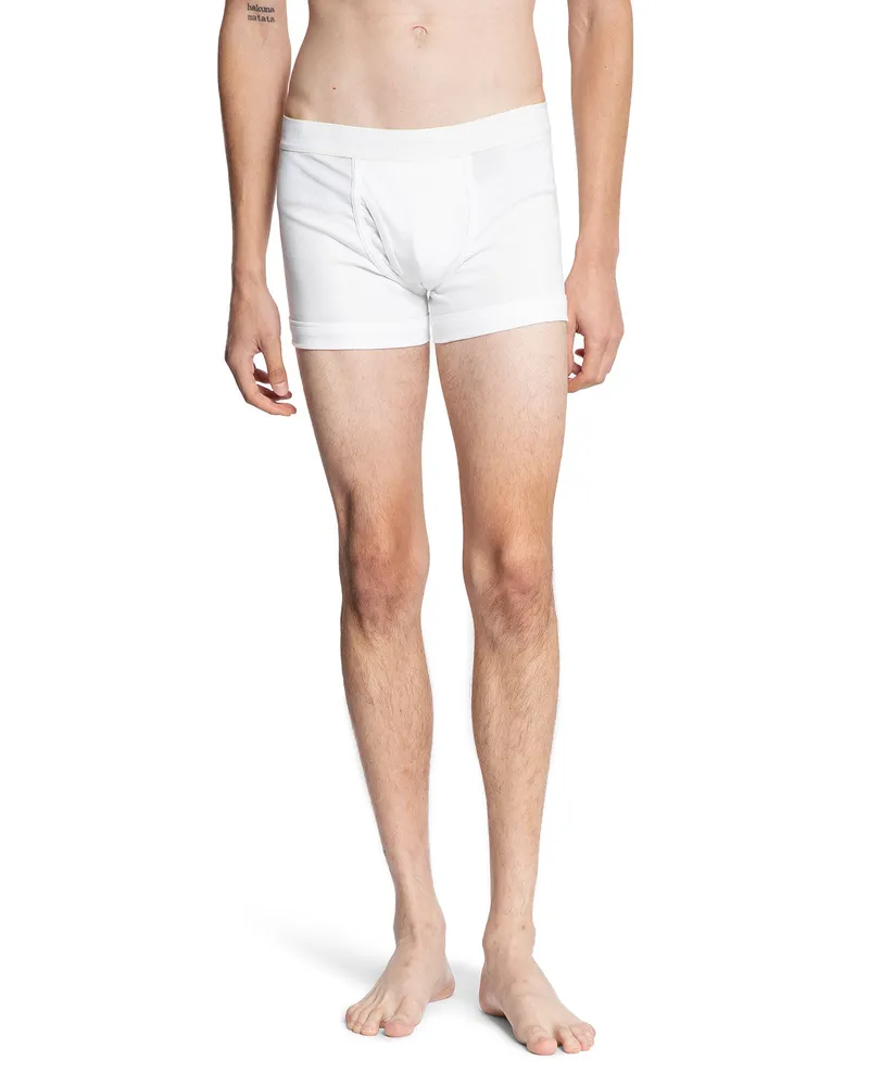 Tom Ford Cotton Boxer Briefs White