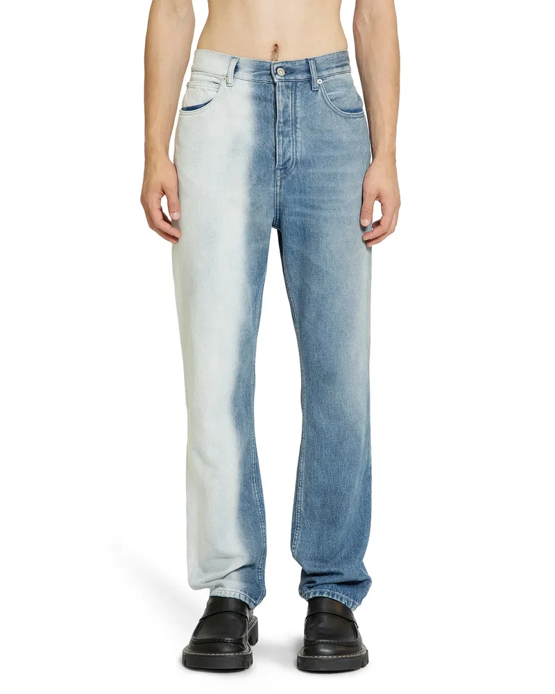 Loewe Straight Leg Jeans in Denim Blue