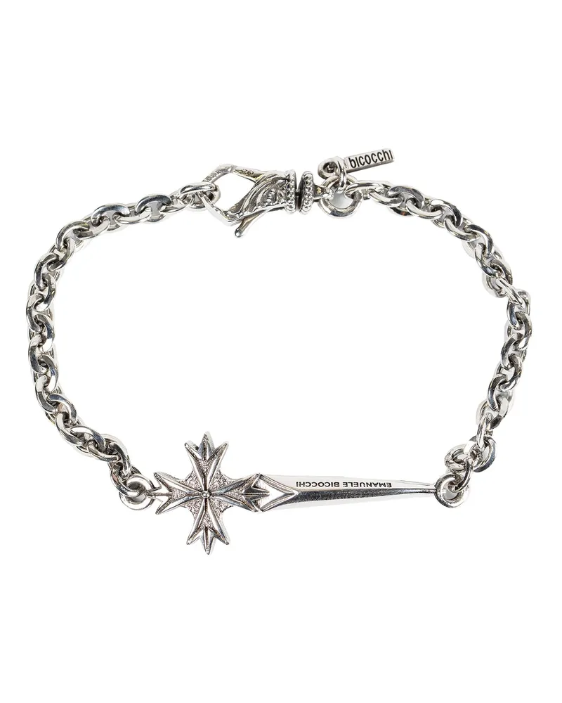 Emanuele Bicocchi Pugnale Bracialet Silver