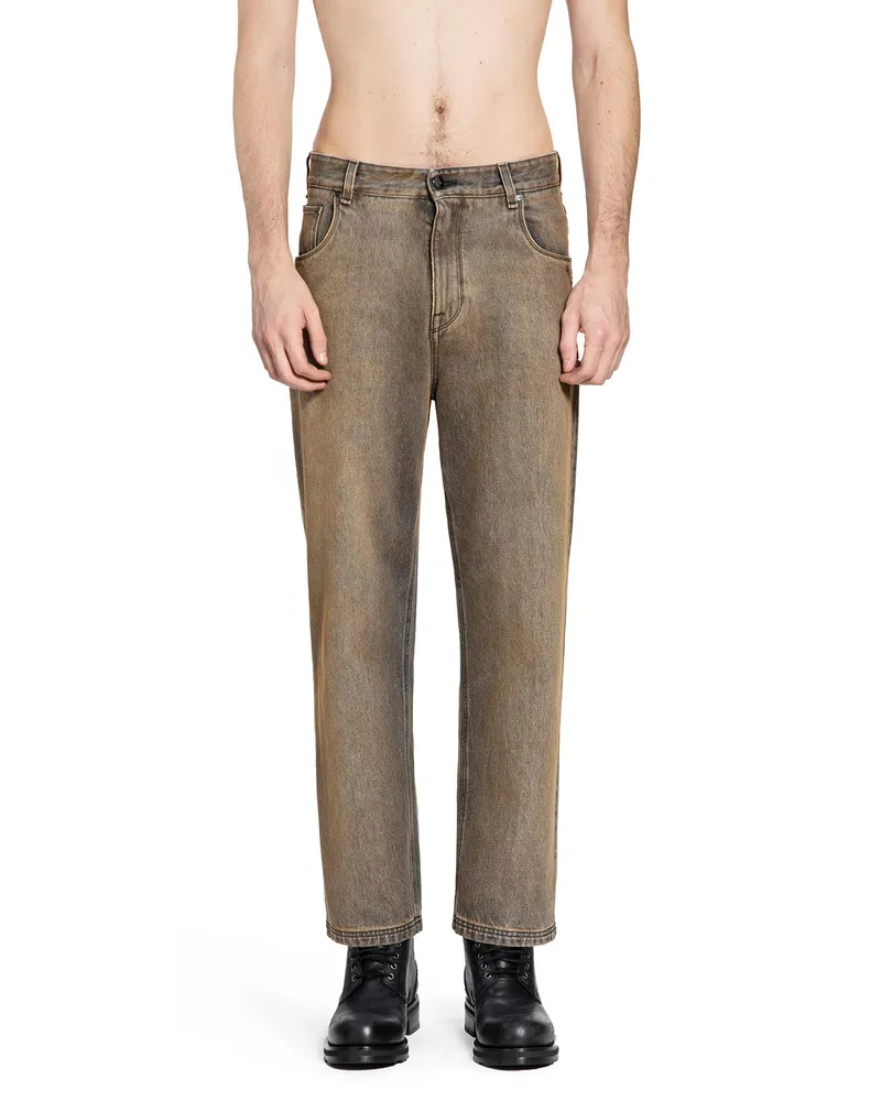 Fendi Overdyed Jeans Grey