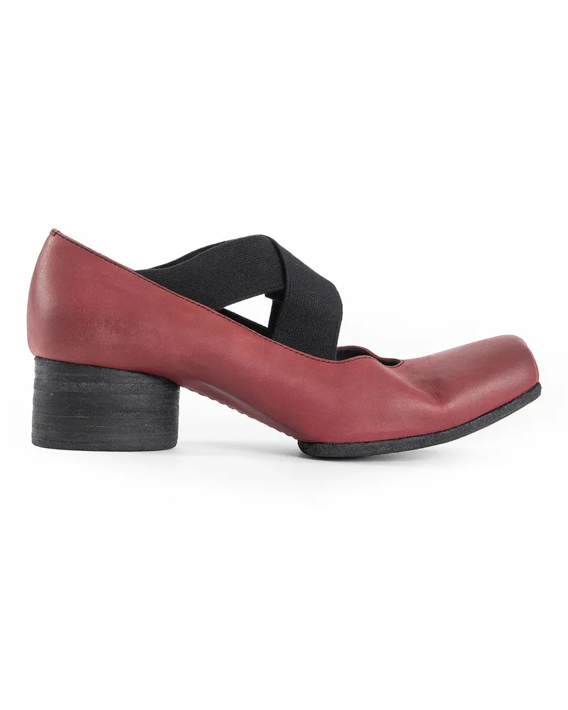Uma Wang Scarpe da Ballo Alte Red