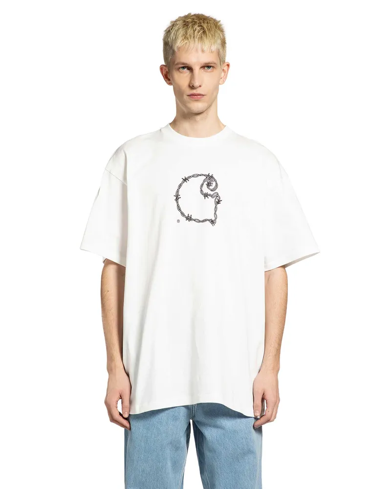 Carhartt WIP S/S Barbwire T-Shirt White