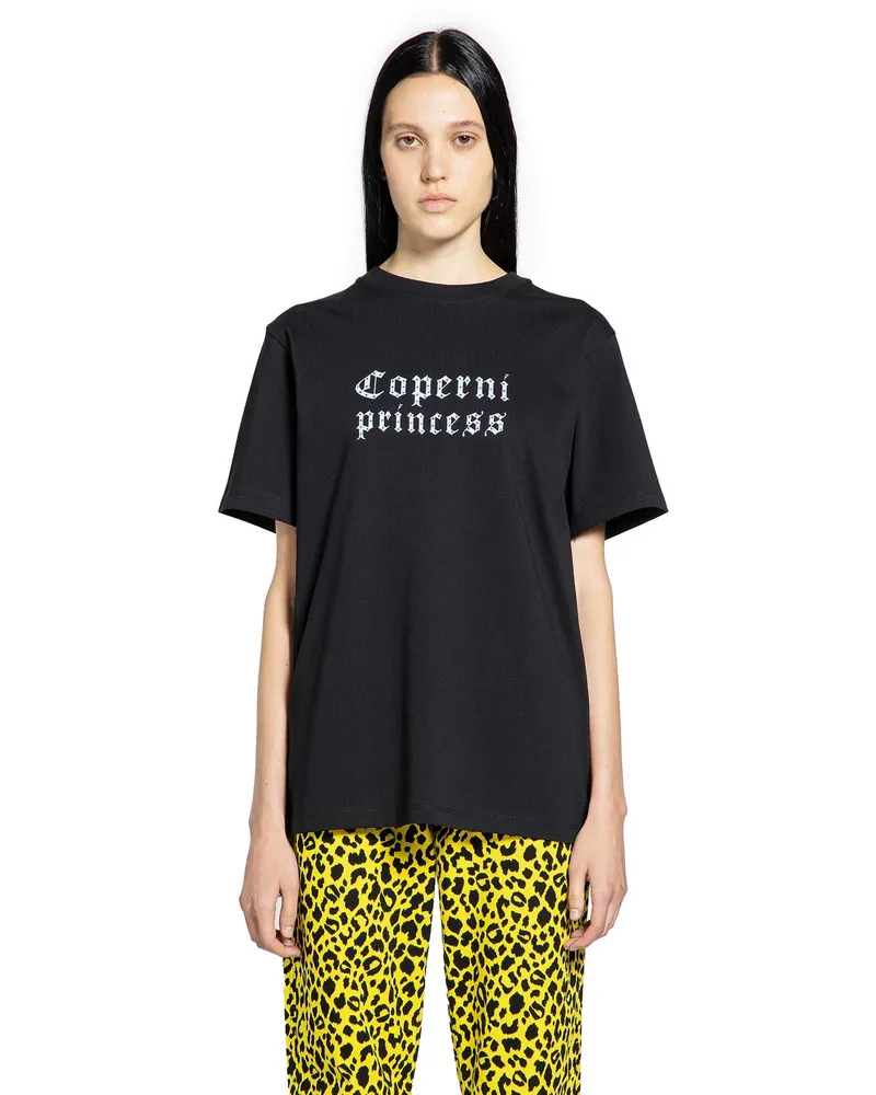 COPERNI Disney Collaboration Princess Boxy T-Shirt Black