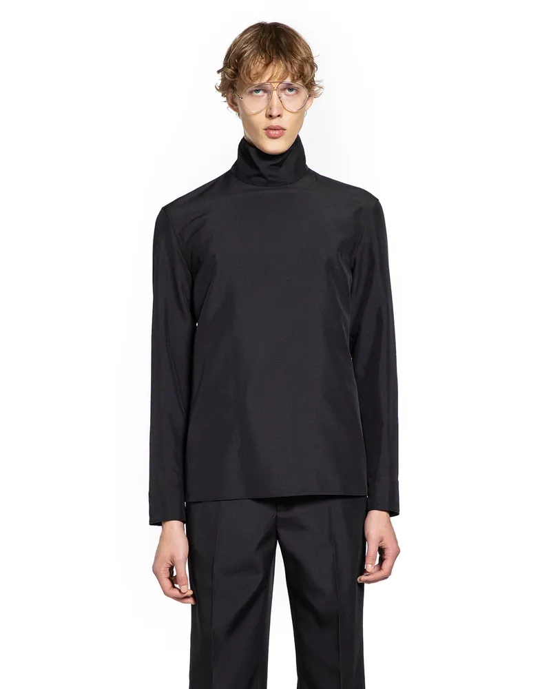 Gucci Roll-Neck Shirt Black