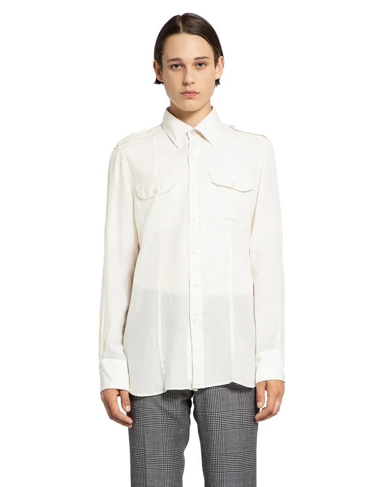 Tom Ford MAN WHITE SHIRTS White