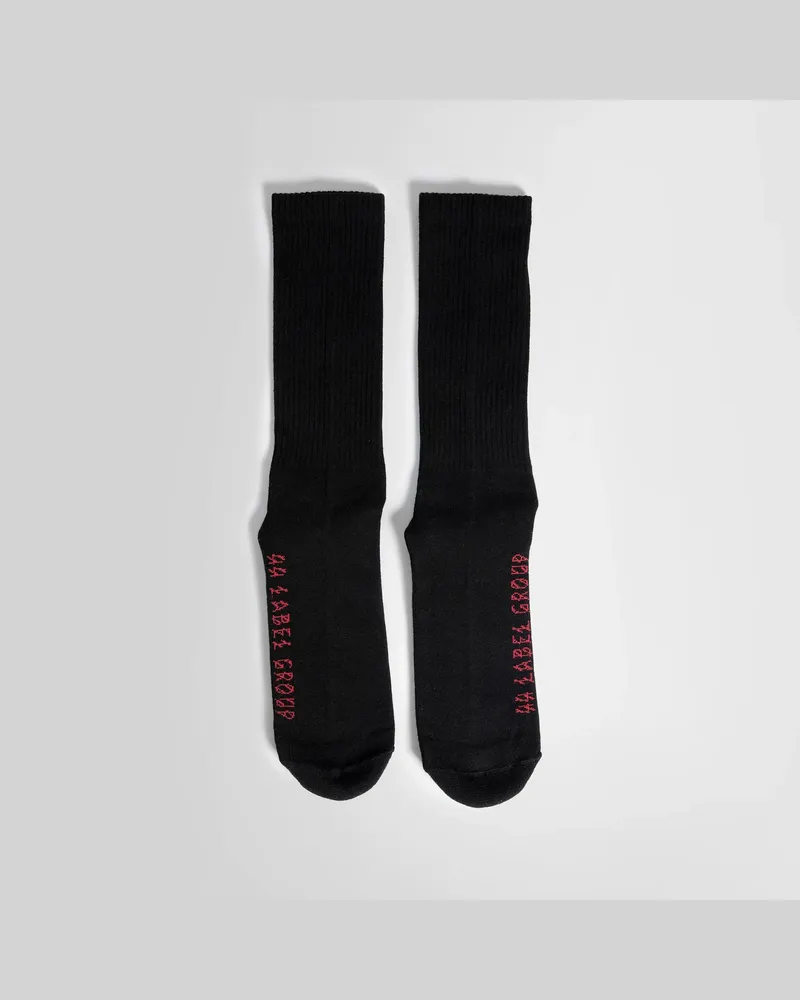 44 LABEL GROUP Drill Cotton Helm Pants Black