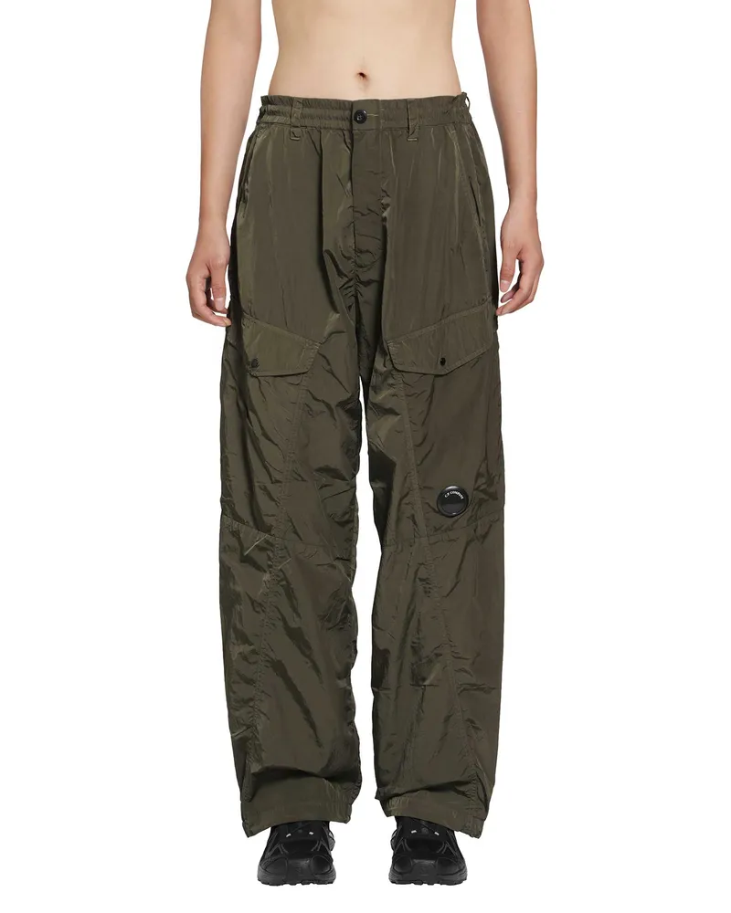 C.P. Company Chrome-R Nylon Cargo Pants Green