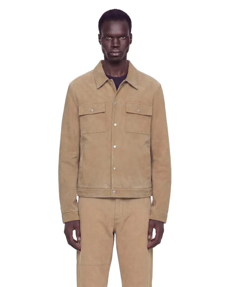 Maison Margiela Denim Trucker Jacket Beige