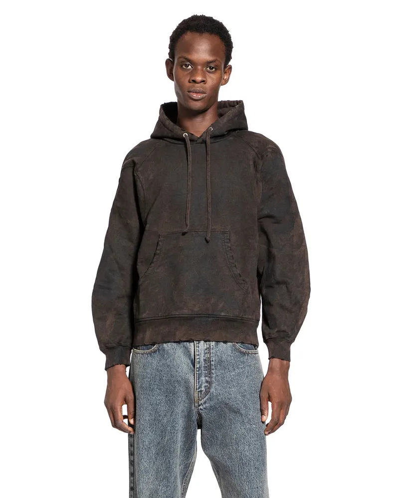 JORDANLUCA Bulldog Hoodie Black