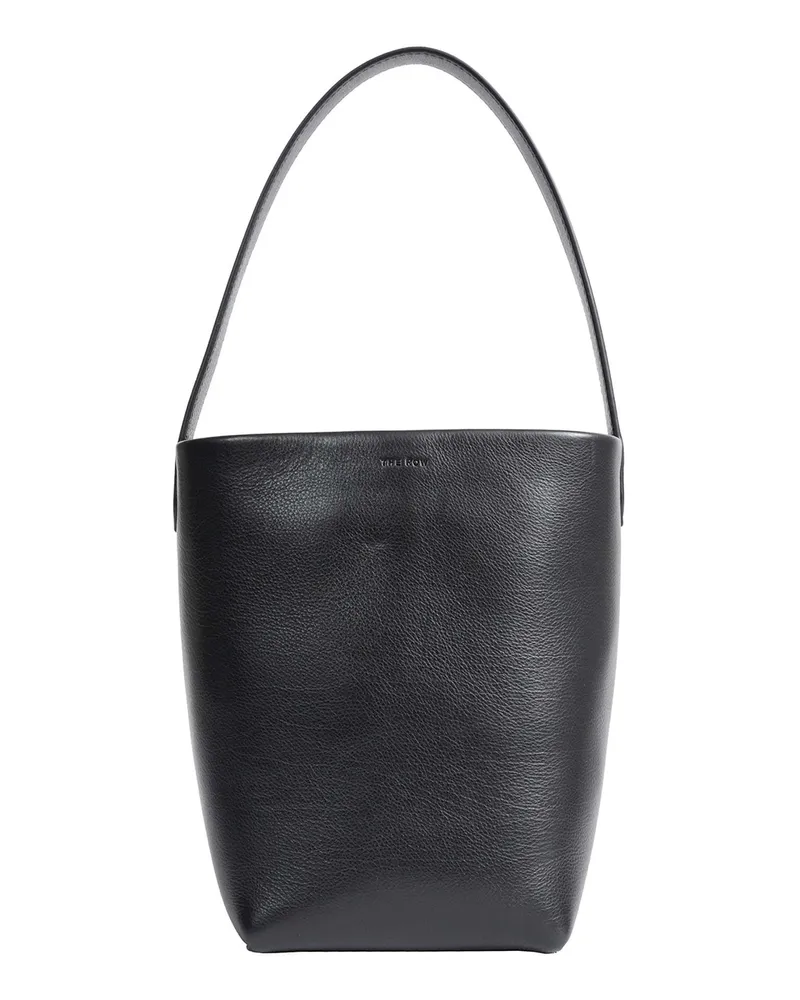 The Row Small N/S Park Tote Bag Black
