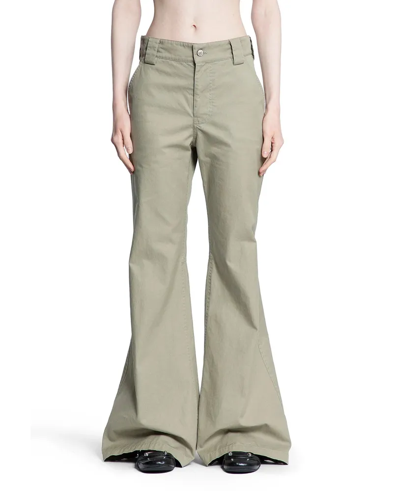 Balenciaga Flared Chinos Beige