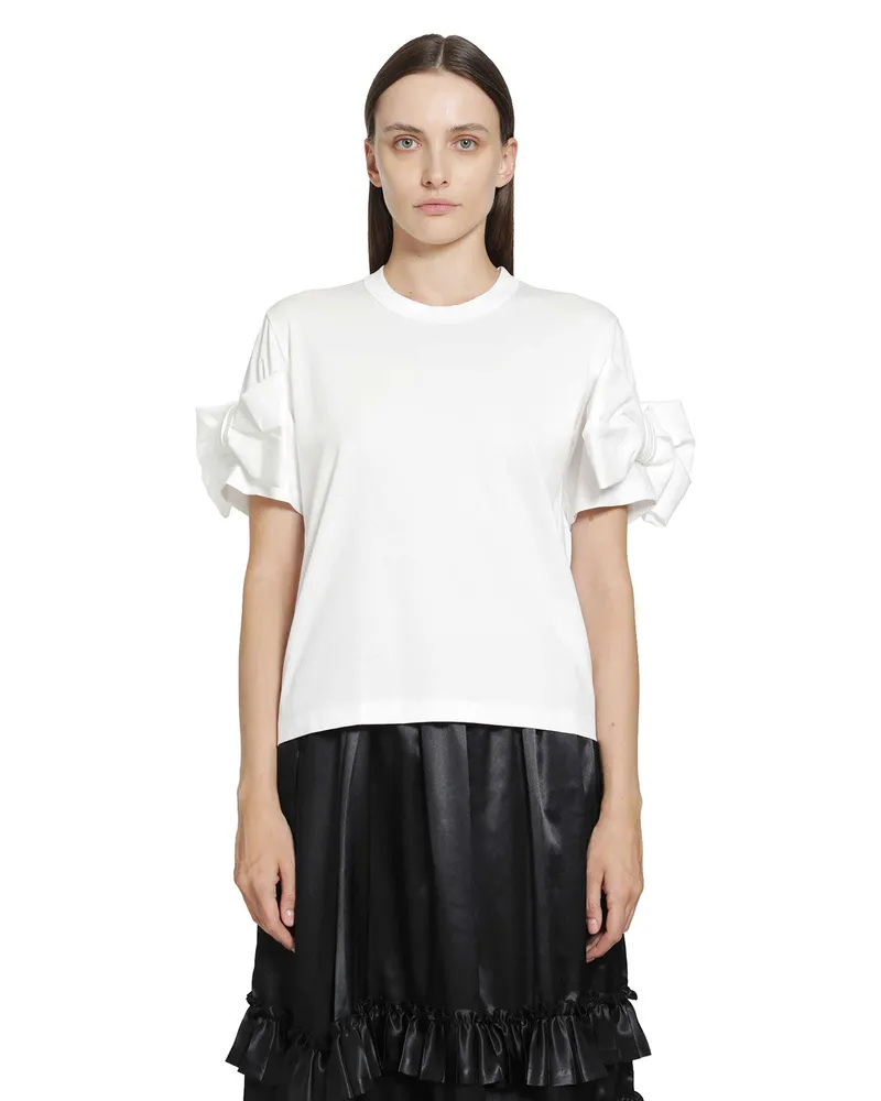 Noir Kei Ninomiya Short Sleeve T-shirt White
