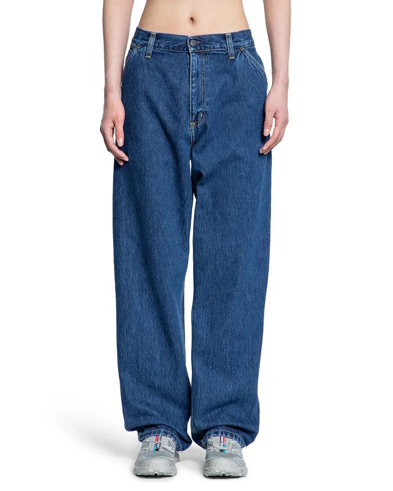 Carhartt WIP Single Knee Pants Blue