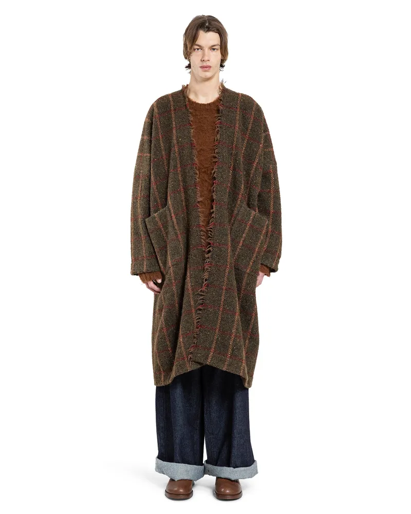 Uma Wang Caleb Coat Brown