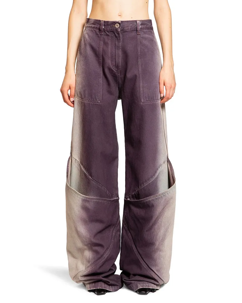 ATTICO Pantaloni lunghi Purple