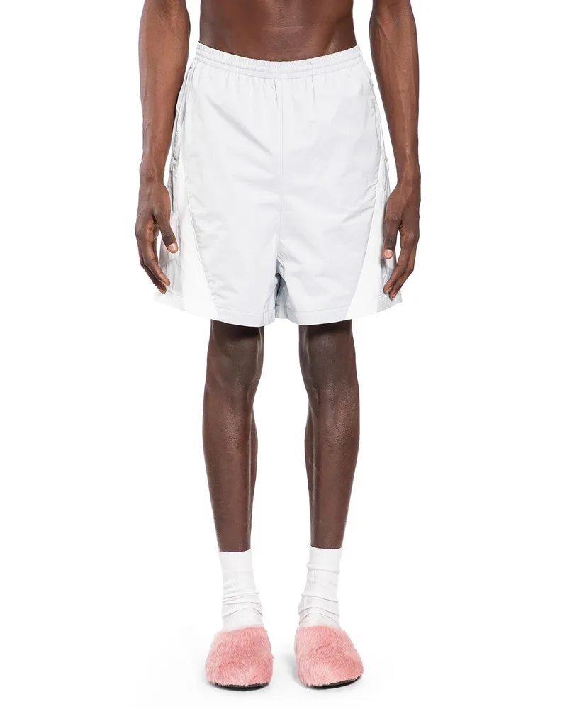 Acne Studios Cotton Nylon Shorts Grey