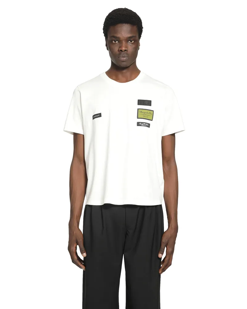 Maison Margiela Label Patch T-Shirt White