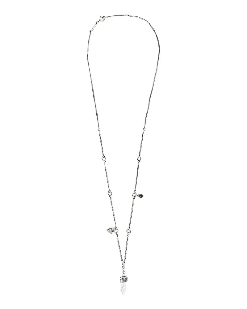 Ann Demeulemeester Impi Necklace with Quartz Silver