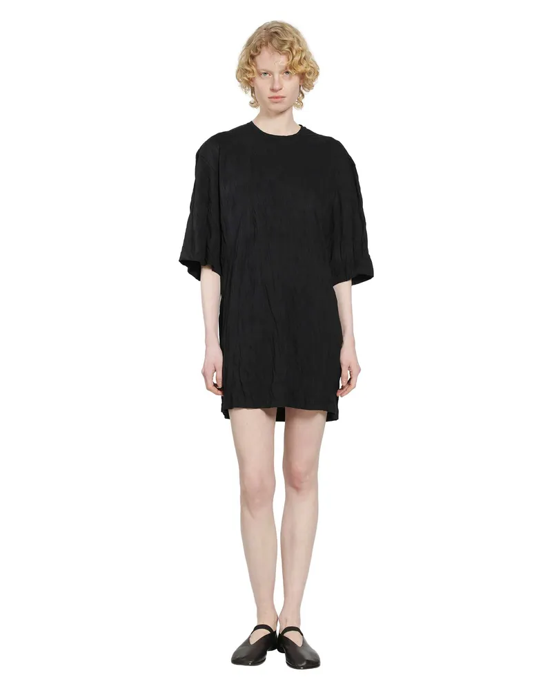 Totême Relaxed Tee Dress Black