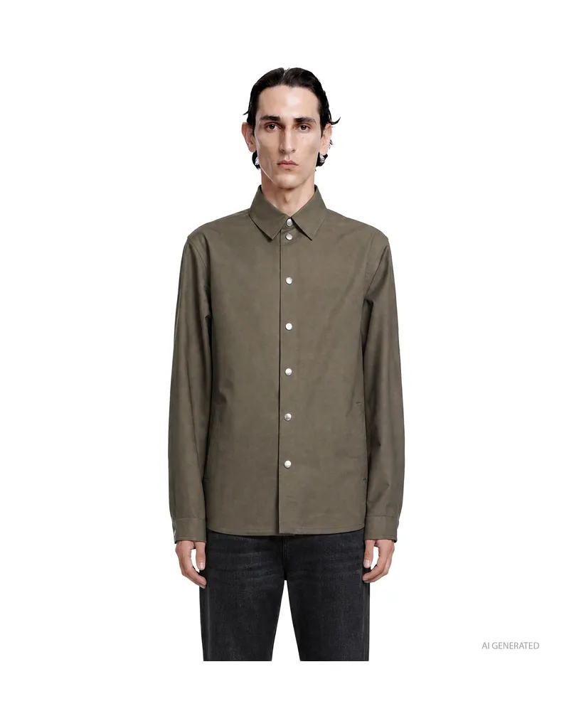 Fendi Mackintosh Blouson Green