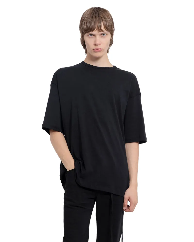 Ann Demeulemeester Dieter High Comfort T-Shirt Black