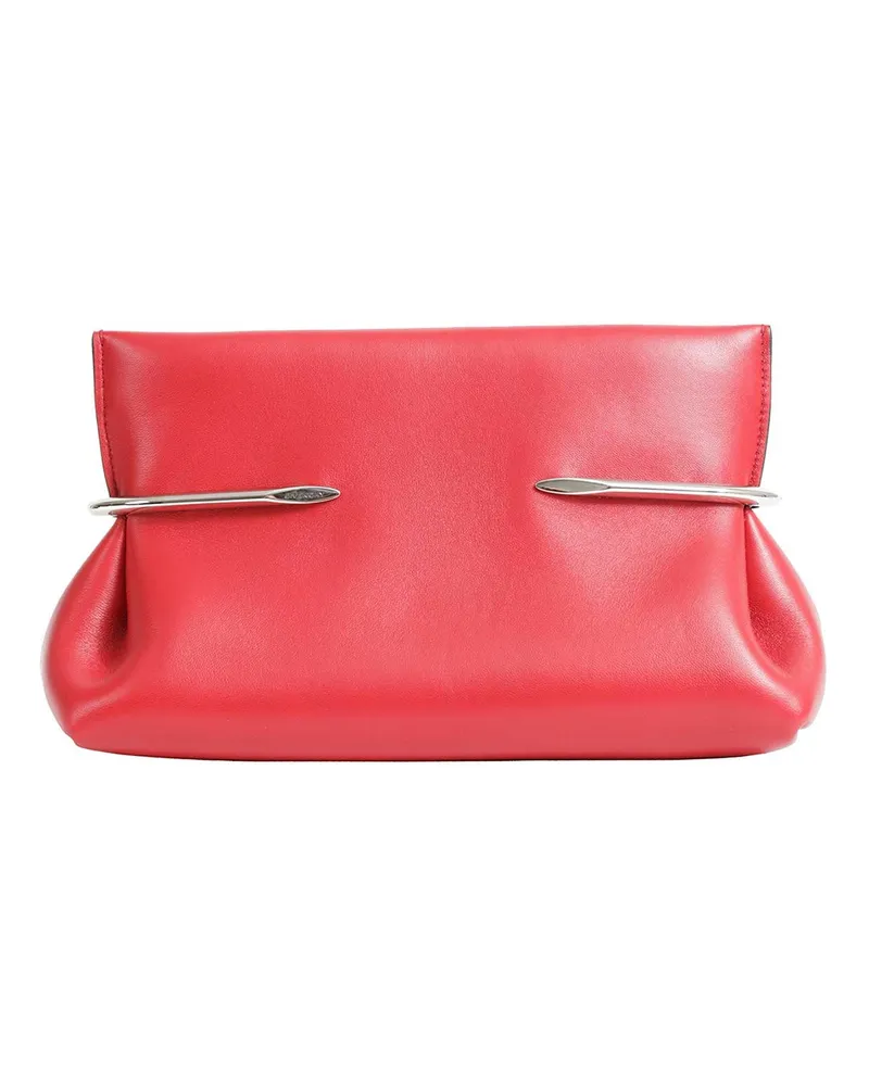 Givenchy Pinch Soft Clutch Red