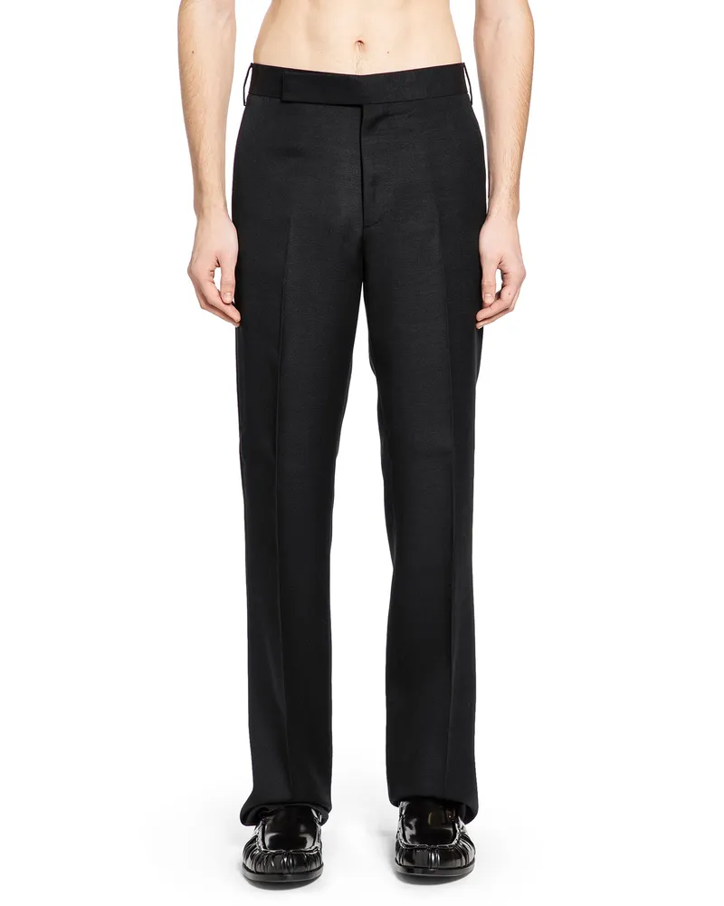 LARDINI Ecovero Trousers Black
