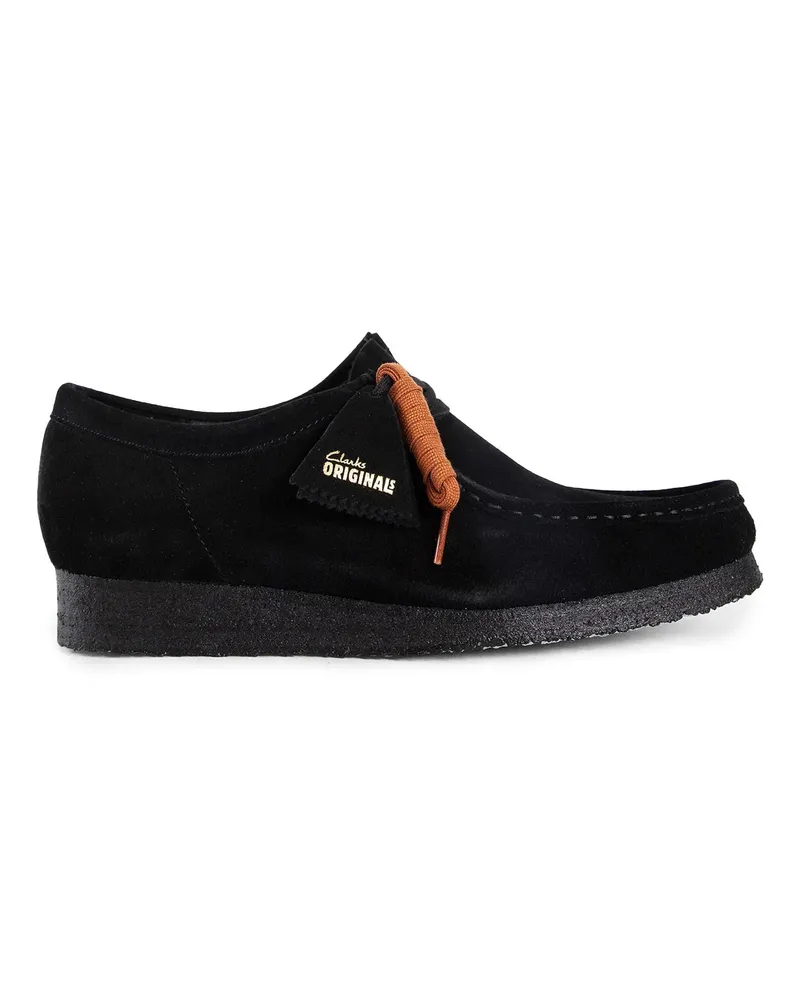 Clarks Wallabee lace-ups Black
