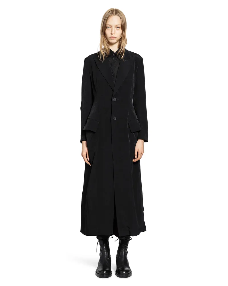 Yohji Yamamoto WOMAN BLACK COATS Black