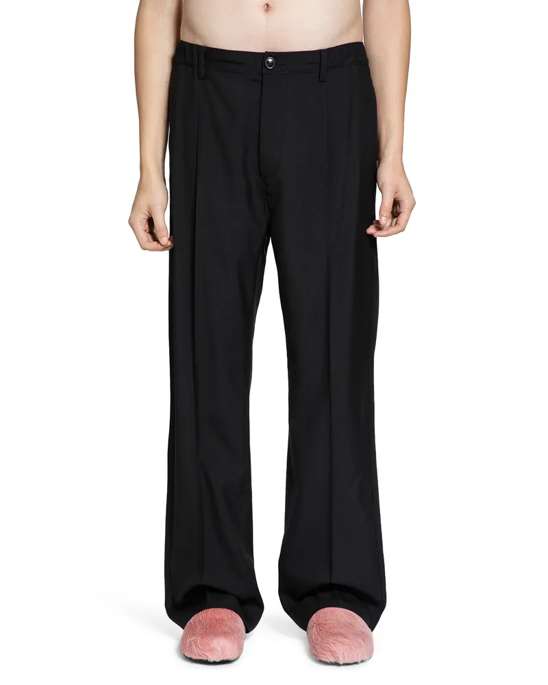 Marni MAN BLACK TROUSERS Black