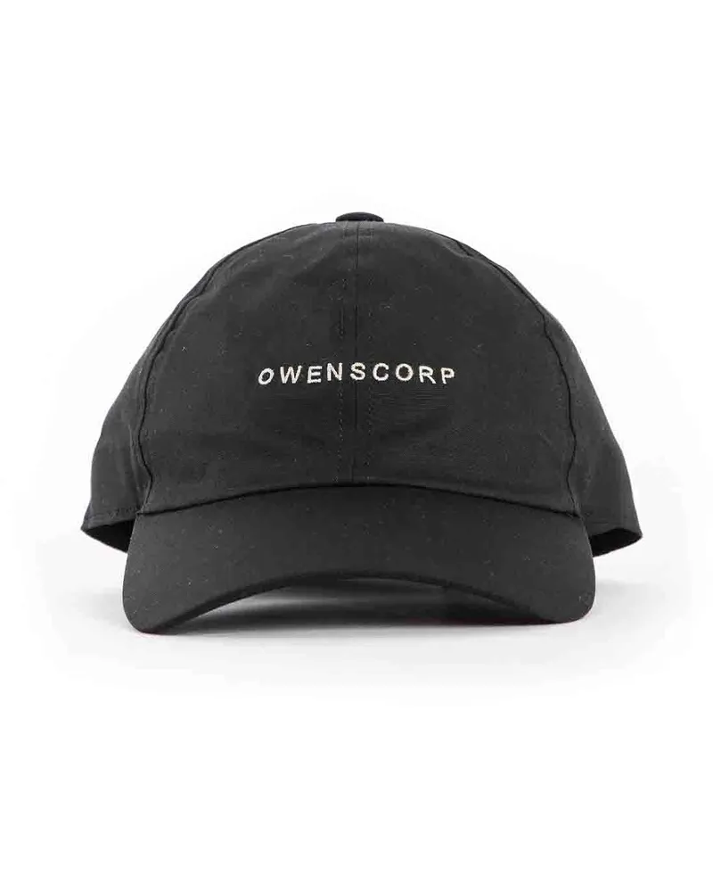 Rick Owens Embroidery Baseball Cap Black