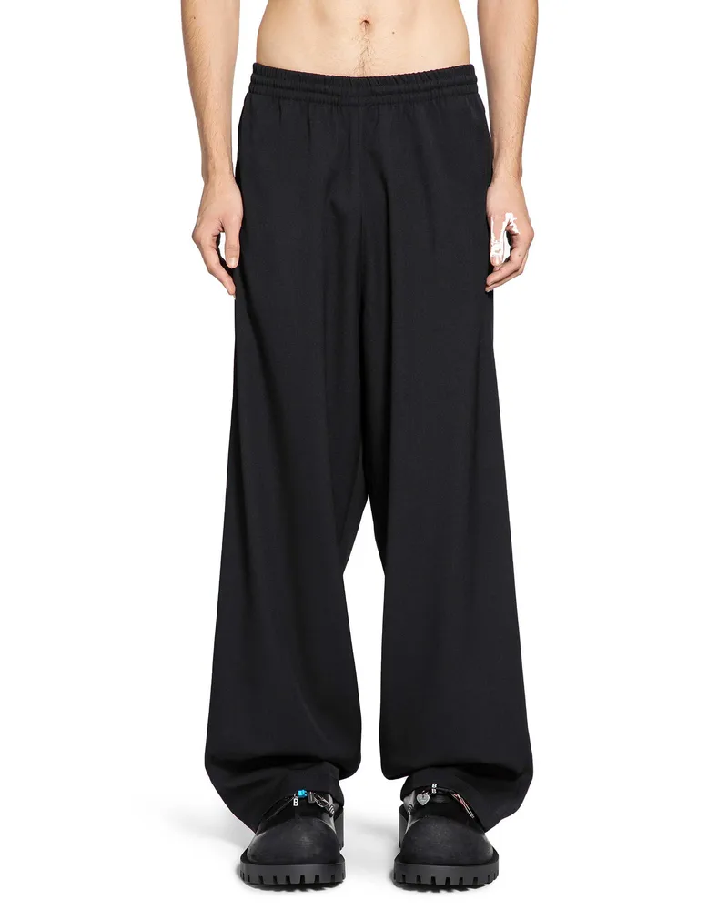 Balenciaga Large Elastic Pants Black