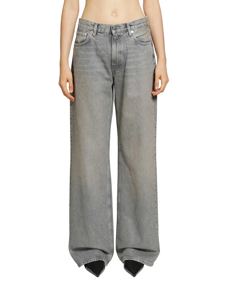 Haikure Korea Denim Jeans Grey