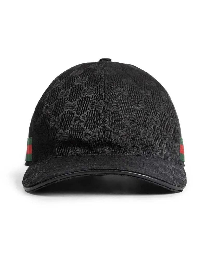 Gucci GG Canvas Baseball Hat Black