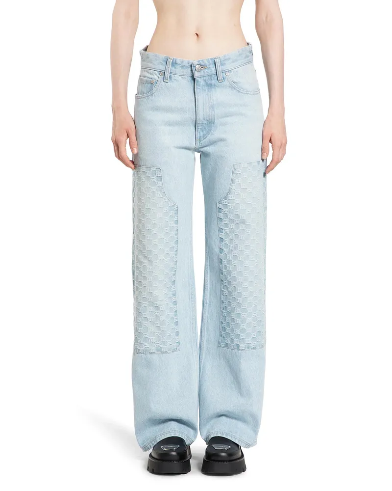 MISBHV Jeans da carpentiere monogramma Blue
