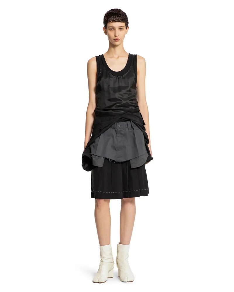 Maison Margiela Anonymity of the lining Midi Dress Black